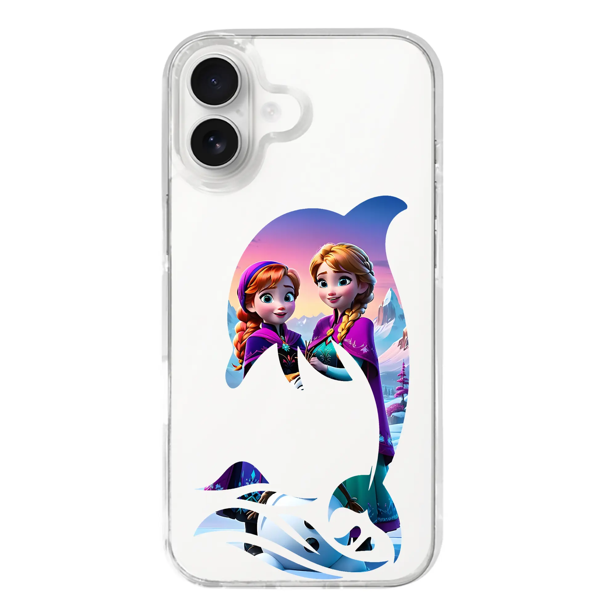 アナと雪の女王(Frozen) グッズ アナ(Anna) - iPhone 17シリーズ 透明スマホケース – 薄型・耐衝撃・精密フィット保護カバー